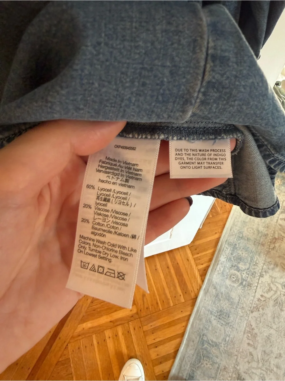 Madewell light blue
